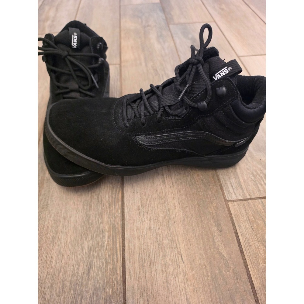 Vans Ultrarange EXO Hi MTE-1 Triple Black Suede Boots Mens 11.5 500664